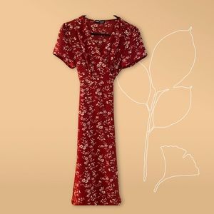 NWOT medium Shein Wrap dress